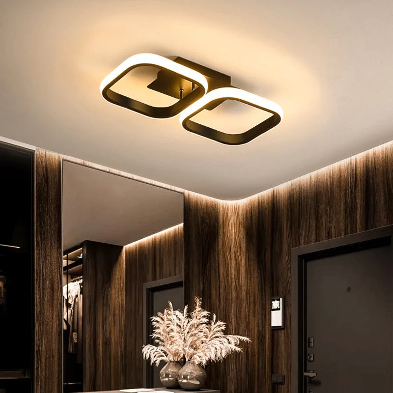 Lustre de Teto LED Multi-cabeças para Decoração Interior