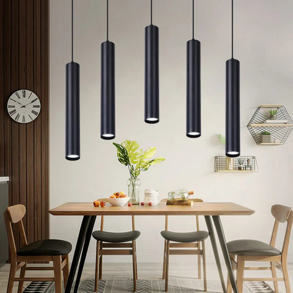 Pendente LED Iluminação Luxuosa para Cozinha e Sala de Jantar