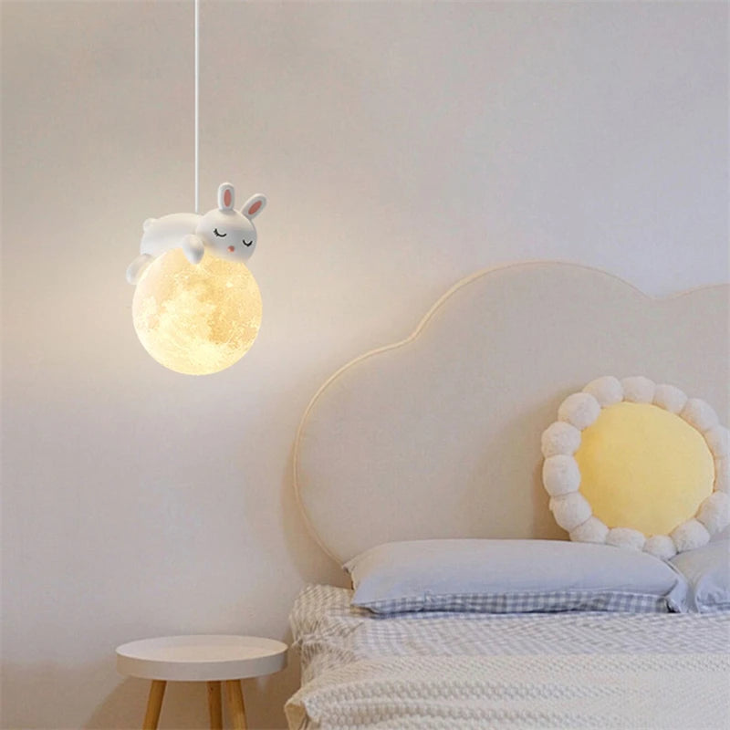 Lustre LED para Quarto Infantil e Adulto - Iluminação Elegante e Funcional