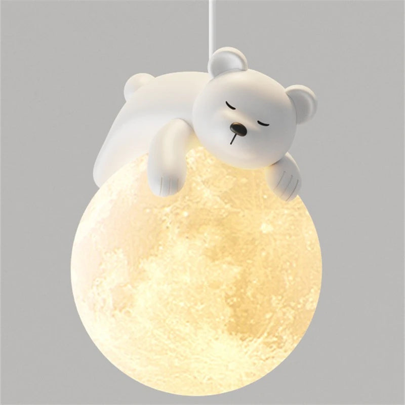 Lustre LED para Quarto Infantil e Adulto - Iluminação Elegante e Funcional