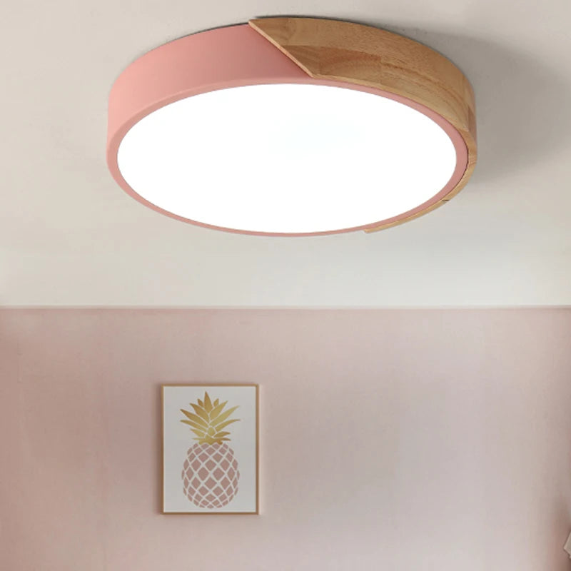 Arandela de Teto LED Ultra Fina para Decoração de Ambientes