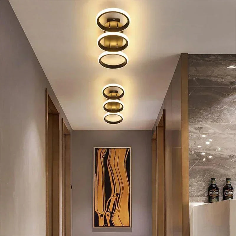 Lustre de Teto LED Multi-cabeças para Decoração Interior