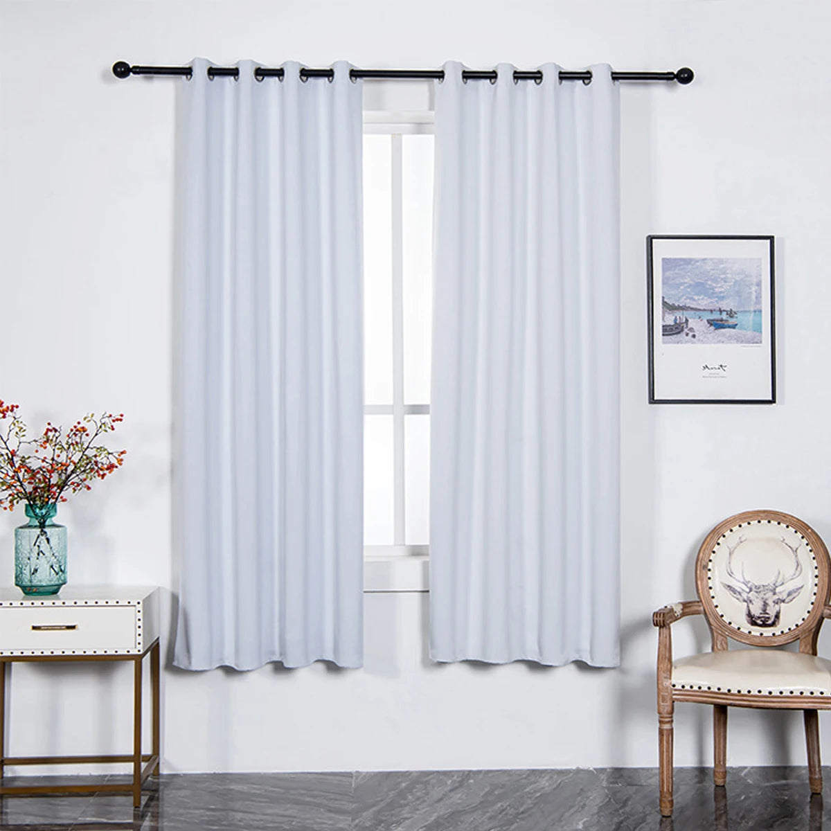 Cortinas Blackout para Sala - Proteção UV e Isolamento Térmico