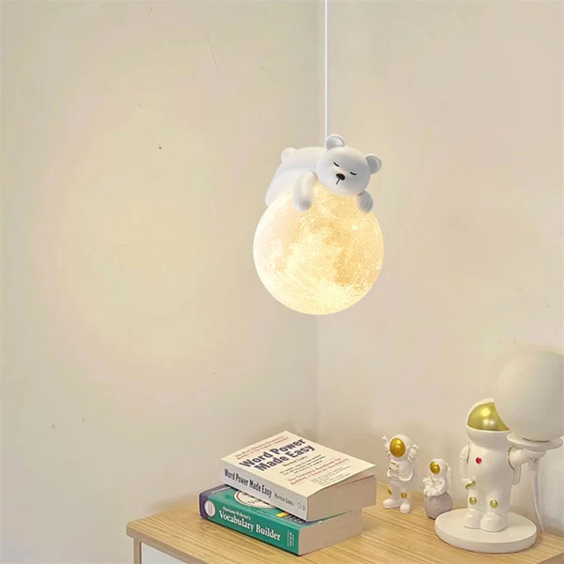 Lustre LED para Quarto Infantil e Adulto - Iluminação Elegante e Funcional