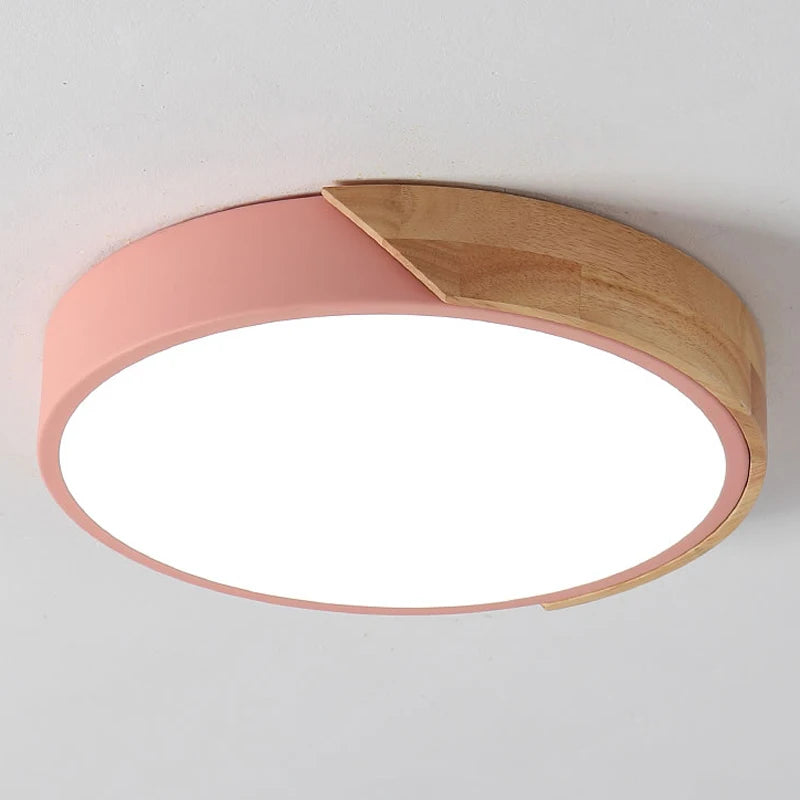 Arandela de Teto LED Ultra Fina para Decoração de Ambientes